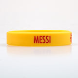 Wristband Lionel Messi Silicone bracelet Football Fans Club Silicone