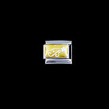 BANGLE Accessories Jewelry Letter Charm Chain Bracelet