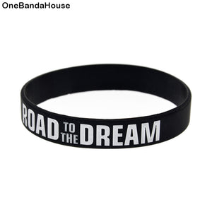WRISTBAND OneBandaHouse 1PC New Design Road to the Dream Silicone