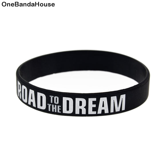 WRISTBAND OneBandaHouse 1PC New Design Road to the Dream Silicone