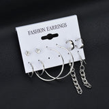 Earrings  25 Style Heart Flowers Infinite Symbol Stud