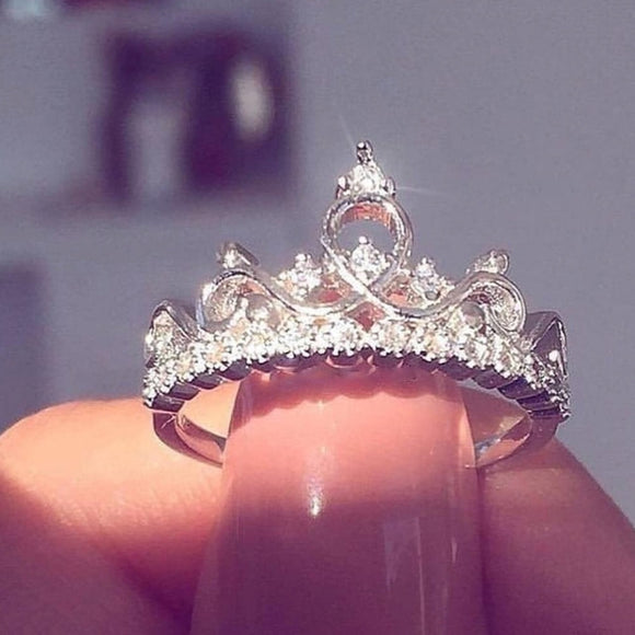Rings Luxury Crown  Statement