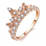 Rings Luxury Crown  Statement