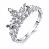 Rings Luxury Crown  Statement