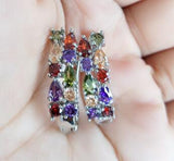 Earrings Luxury 925 Sterling Sliver Stud