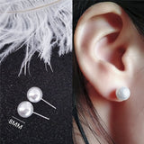 Earrings  New Fashion Jewelry Crystal Rhinestone Pearl Stud