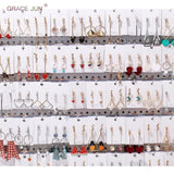Earrings Hot Sale Rhinestone Pearl Enamel Clip