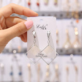 Earrings Hot Sale Rhinestone Pearl Enamel Clip