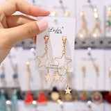 Earrings Hot Sale Rhinestone Pearl Enamel Clip