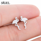 Earrings Stainless Steel Mickey Stud
