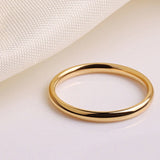 Rings 1PC Hot Simple Unisex 2mm