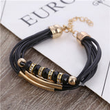 BANGLE  Wholesale 2019 New Fashion Jewelry Leather Bracelet