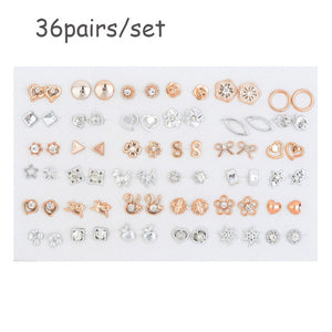 Earrings 100 & 36 Pairs