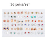 Earrings 100 & 36 Pairs