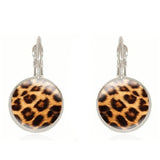 Earrings  charm henna yoga amulet ladies round