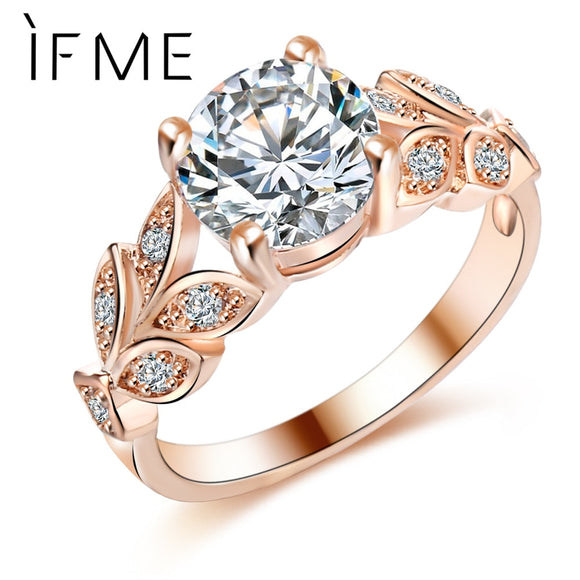 Rings  Wedding Crystal Silver Color