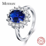 Rings 2.0Ct Fasion Real Solid 925 Sterling Silver