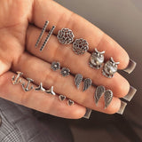 Earrings 16 Styles Boho Shell Turtle Anchor Small Stud