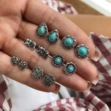 Earrings 16 Styles Boho Shell Turtle Anchor Small Stud