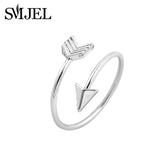 Rings  2019 New Fashion Boho Double Lines V Chevron