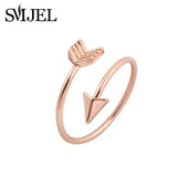 Rings  2019 New Fashion Boho Double Lines V Chevron