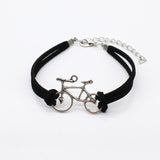 BANGLE NEW Multilayer Handcuffs simple Leather charm Bracelets