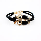 BANGLE NEW Multilayer Handcuffs simple Leather charm Bracelets