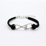 BANGLE NEW Multilayer Handcuffs simple Leather charm Bracelets