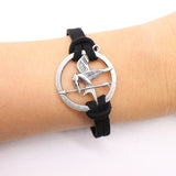BANGLE NEW Multilayer Handcuffs simple Leather charm Bracelets