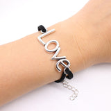 BANGLE NEW Multilayer Handcuffs simple Leather charm Bracelets