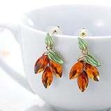 Earrings Hot Fashion Brincos Vintage Long Square Crystal