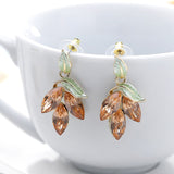 Earrings Hot Fashion Brincos Vintage Long Square Crystal