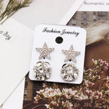 Earrings Hot Fashion Brincos Vintage Long Square Crystal