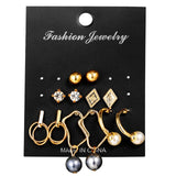 vFashion Gold Color Geometric
