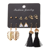 vFashion Gold Color Geometric