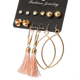 vFashion Gold Color Geometric