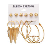 vFashion Gold Color Geometric