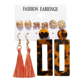 vFashion Gold Color Geometric