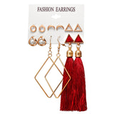 vFashion Gold Color Geometric