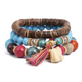 WRISTBAND Crystal Bead Bracelets