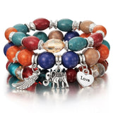 WRISTBAND Crystal Bead Bracelets