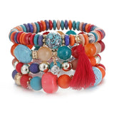 WRISTBAND Crystal Bead Bracelets