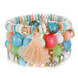 WRISTBAND Crystal Bead Bracelets