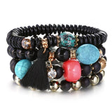 WRISTBAND Crystal Bead Bracelets
