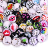 BANGLE 10pcs/lot Wholsale 18mm Snap Jewelry Mixed Styles Snap Buttons Fit Snap Bracelet