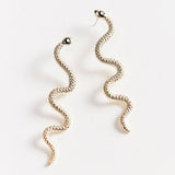 Earrings Fashion Exaggerated Long Serpentine