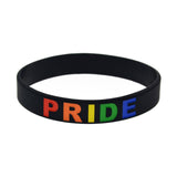 Wristband Fashion Gay Pride Bracelet Jewelry Charm Rainbow Pride