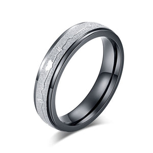 Rings Stainless Steel ECG Couple