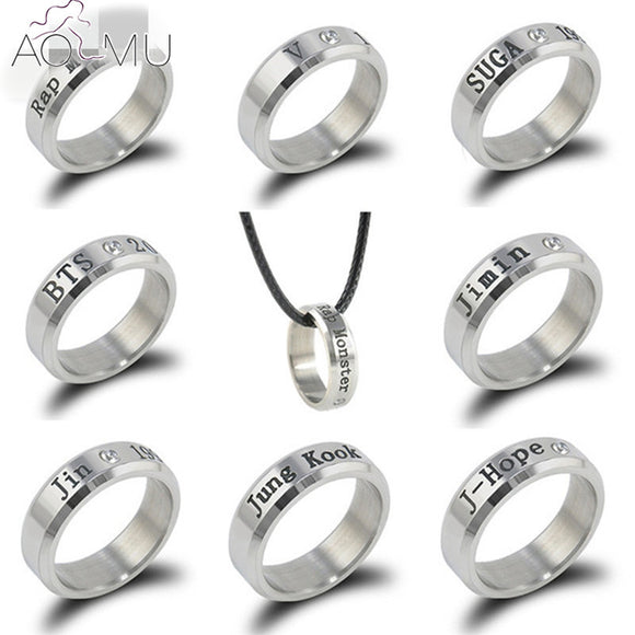 Rings AOMU 8 Style Korean Fashion