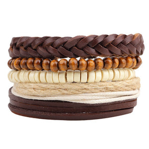 WRISTBAND  New Fashion Leather Anchor Bracelets & bangle